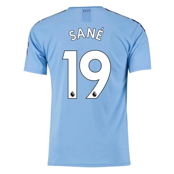 Camiseta Manchester City NO.19 Sane 1ª 2019/20 Azul